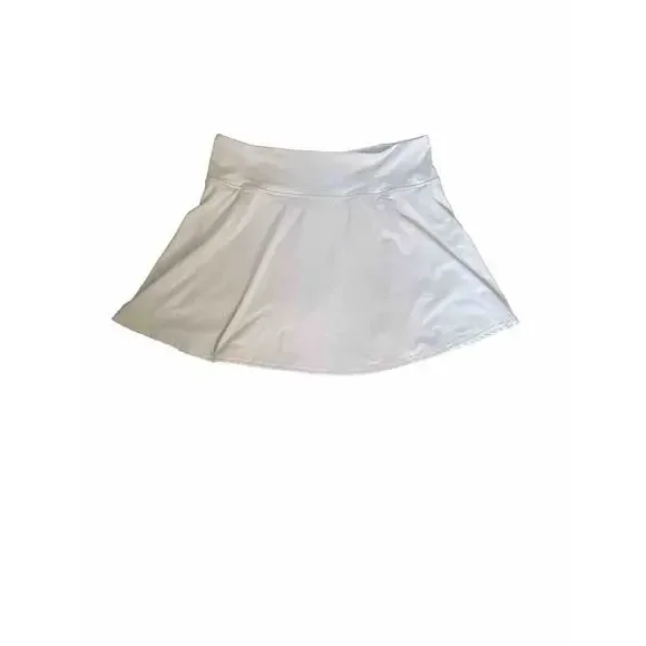 Skort Womens Size XL White Sporty Stretch Casual Pickleball Tennis Skirt - Picture 2 of 10